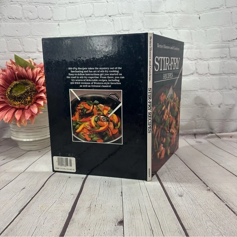 vintage 1985 Better Homes And Gardens stir-fry recipes Cookbook